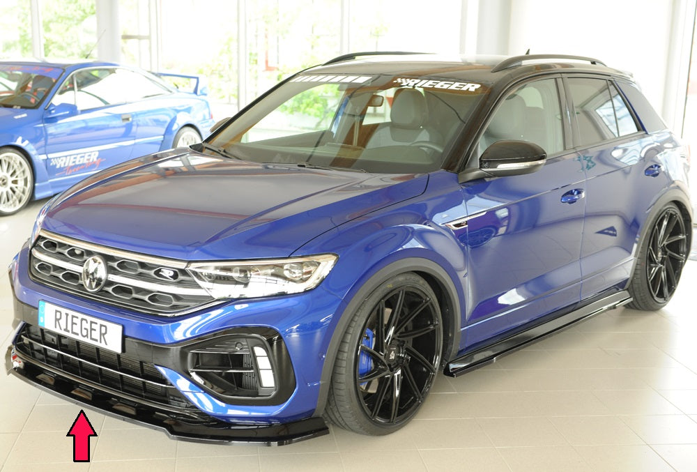 Rieger Spoilerschwert nur für R / R-Line VW T-Roc R (A1) 5-tür. 01.22- (ab Facelift) 00088404