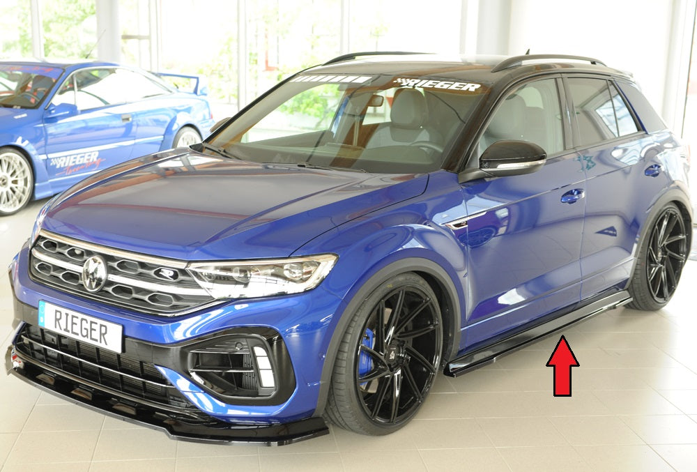 Rieger Seitenschwelleransatz VW T-Roc R (A1) 5-tür. 01.22- (ab Facelift) 00088405