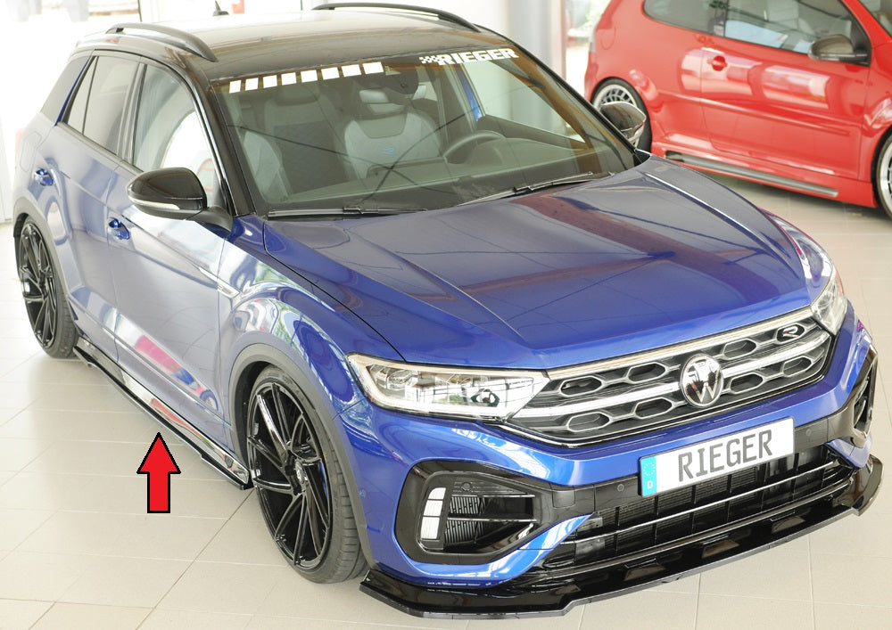 Rieger Seitenschwelleransatz VW T-Roc R (A1) 5-tür. 01.22- (ab Facelift) 00088406