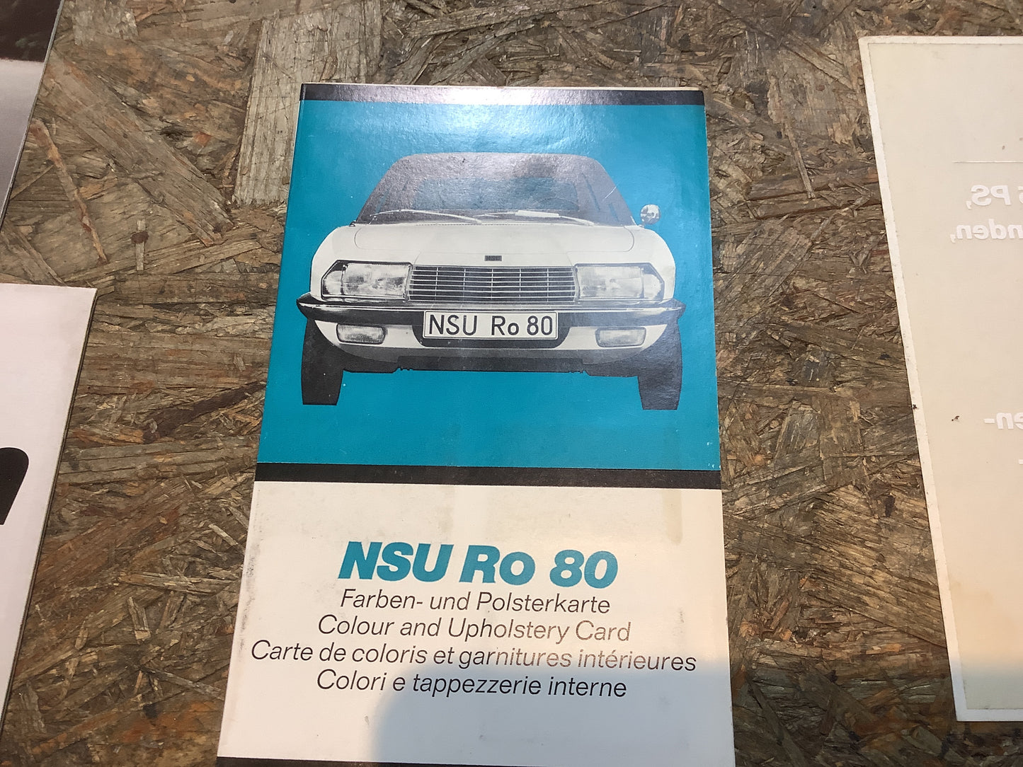 Verschiedene Hefte/Prospekte von NSU und Audi