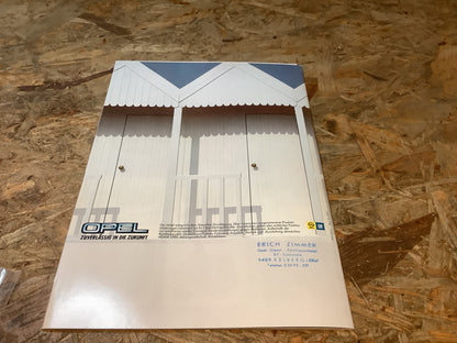 Opel Ascona Zeitschrift Prospekt