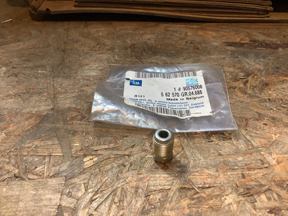 Opel Astra G, Zafira A Gewindekupplung M12 Bremsleitung an Bremsschlauch hinten Original GM NEU