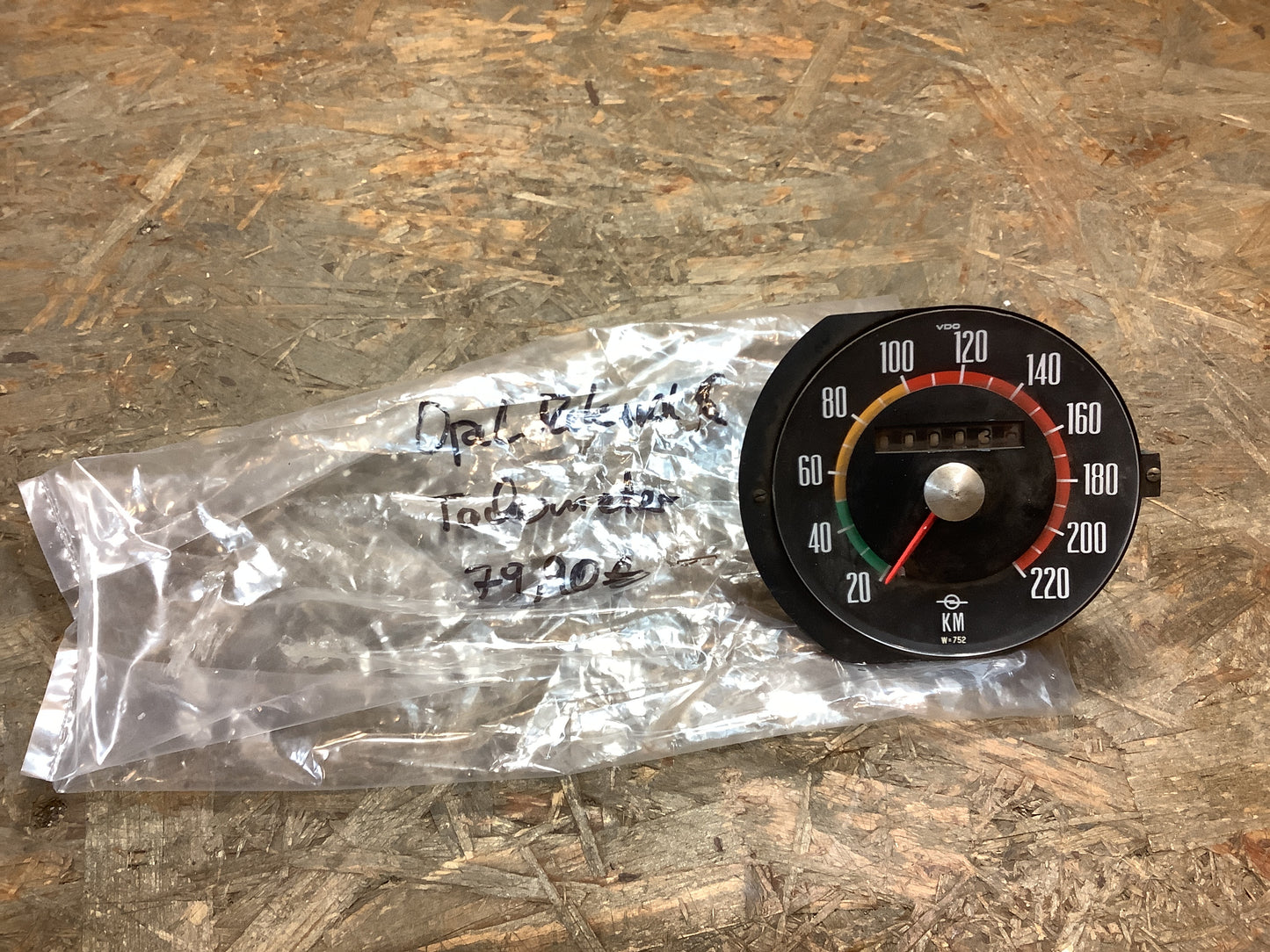 Opel Rekord C Tachometer Original Opel NEU