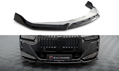 Maxton Front Ansatz V.2 für BMW 7 M-Paket / M760e / i7 M-Paket G70   schwarz Hochglanz