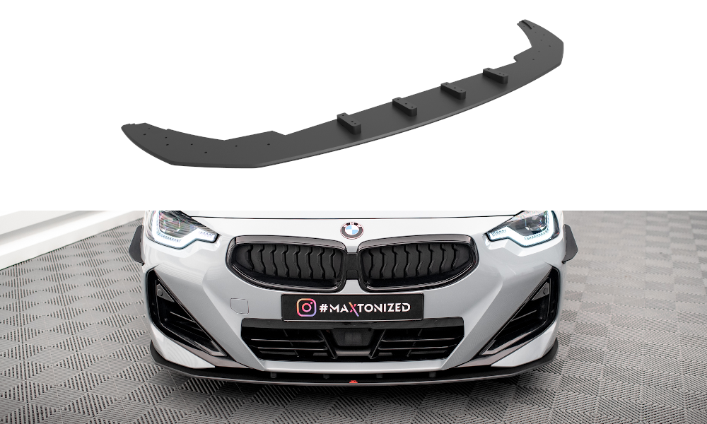Maxton Street Pro Front Ansatz für für BMW 2 Coupe M-Paket / M240i G42
