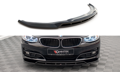 Maxton Front Ansatz für BMW 3er GT F34 schwarz Hochglanz