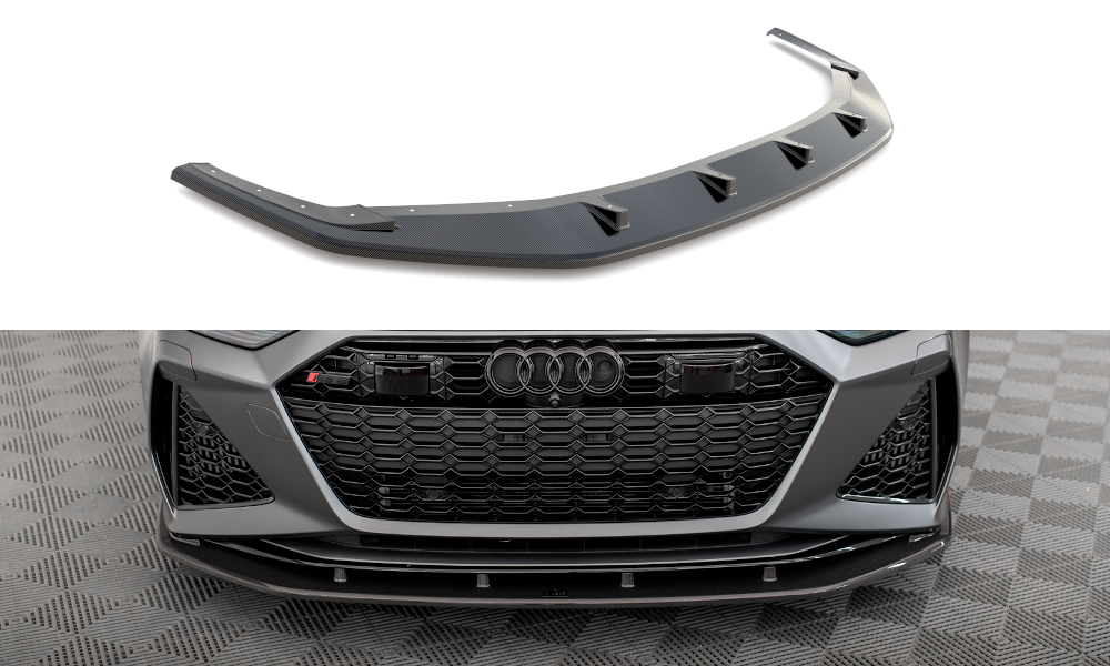 Maxton Carbon Fiber Front Ansatz für Audi RS6 C8 / RS7 C8
