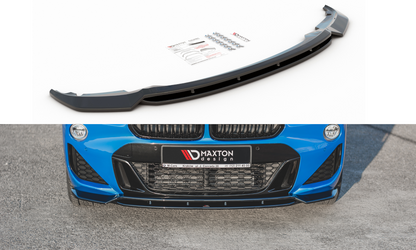 Maxton Front Ansatz für BMW X2 F39 M-Paket schwarz Hochglanz