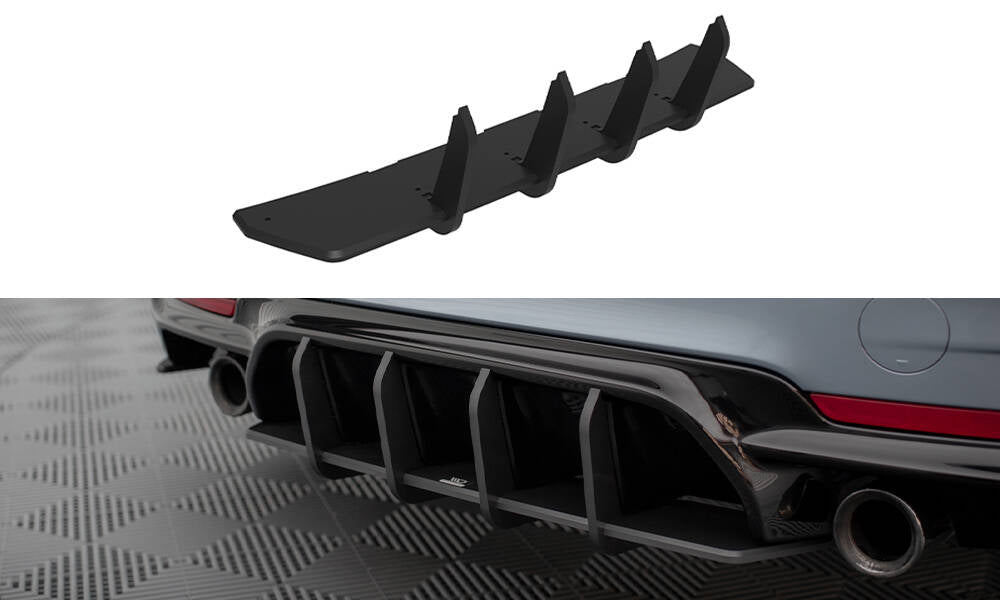 Maxton Street Pro Heckschürze V.1 für BMW 4er35 Coupe M-Paket F32