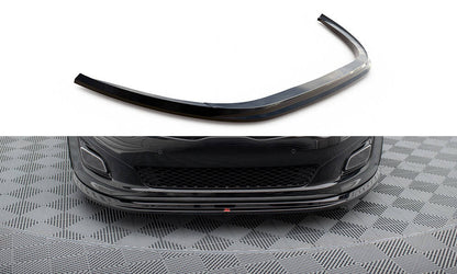 Maxton Front Ansatz für Kia Optima Mk3 schwarz Hochglanz