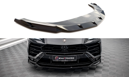 Maxton Front Ansatz V.3 für Lamborghini Urus Mk1 schwarz Hochglanz
