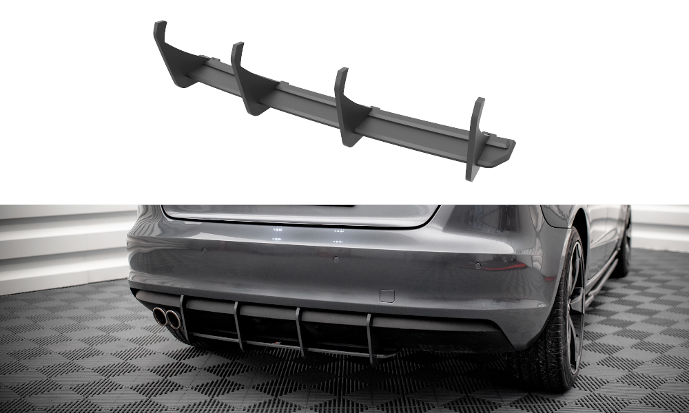Maxton Street Pro Heckschürze für Audi A3 Sportback 8V