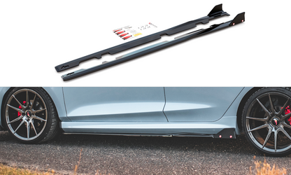 Maxton Seitenschweller Ansatz für V.2 für + Flaps Ford Fiesta ST / ST-Line