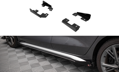 Maxton Side Flaps Audi S3/A3 S-Line 8Y schwarz Hochglanz