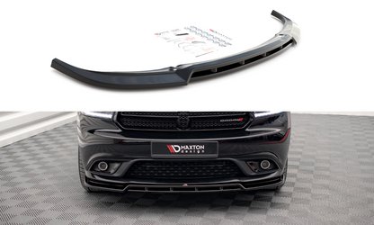 Maxton Front Ansatz für Dodge Durango RT Mk3 schwarz Hochglanz