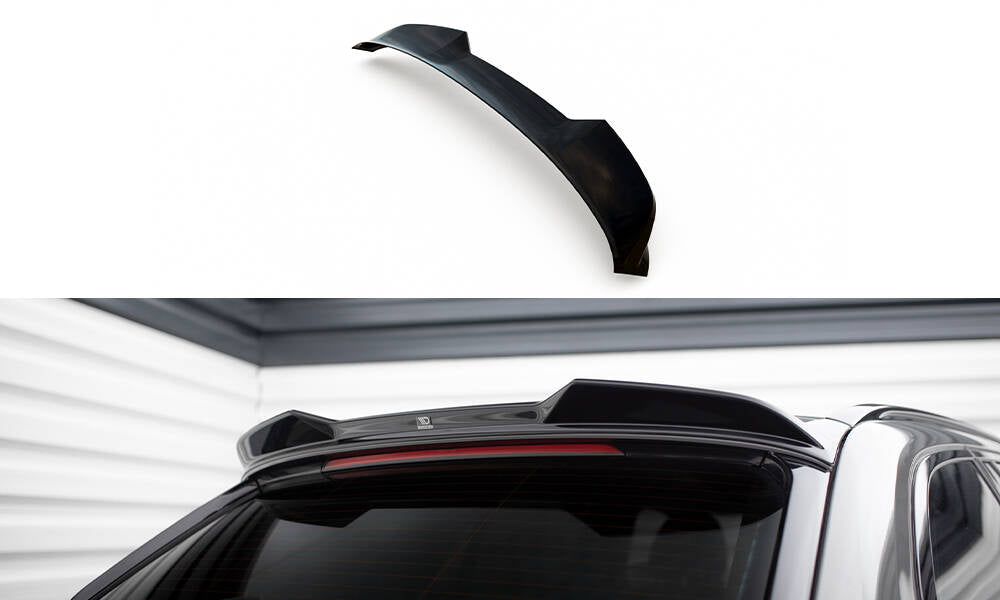 Maxton Spoiler CAP für 3D V.1 BMW 5er Touring G31 schwarz Hochglanz