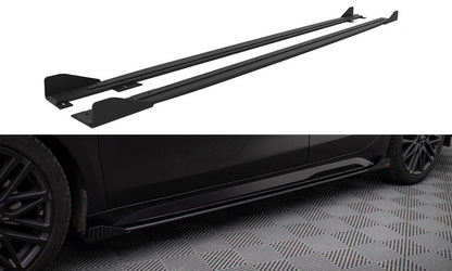 Maxton Street Pro Seitenschweller Ansatz für + Flaps Kia Proceed GT Mk1 Facelift / Ceed GT Mk3 Facelift  schwarz Hochglanz