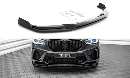 Maxton Front Ansatz V.3 für BMW  X5M F95 schwarz Hochglanz