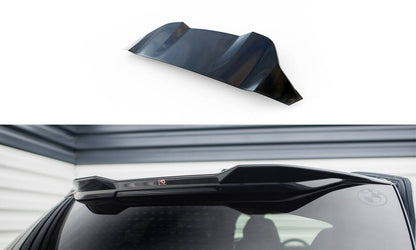Maxton Spoiler CAP für 3D BMW XM G09 schwarz Hochglanz