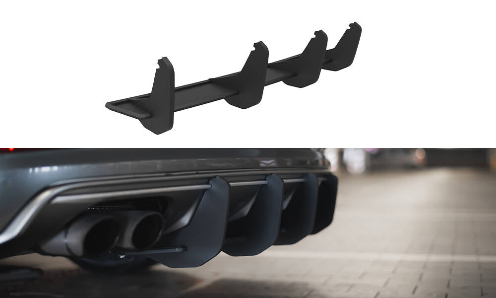 Maxton Street Pro Heckschürze für Audi S3 Limousine 8V
