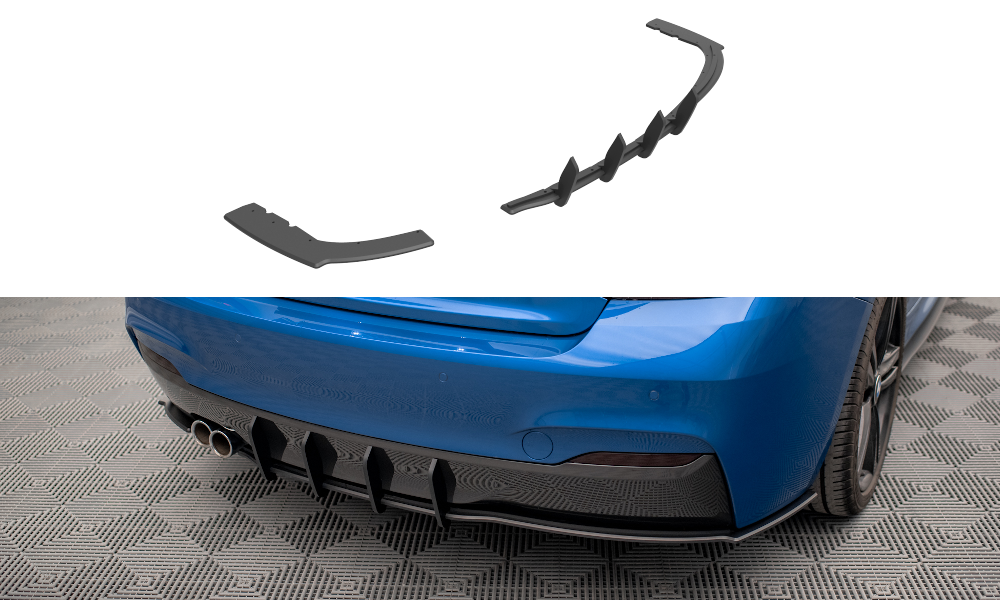 Maxton Street Pro Heckschürze für BMW 2 M-Paket F22