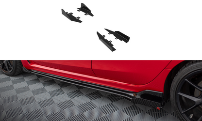 Maxton Side Flaps Honda Civic Type-R Mk 11 schwarz Hochglanz