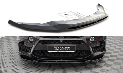 Maxton Front Ansatz V.2 für BMW X5 M F85 / X6 M F86 schwarz Hochglanz