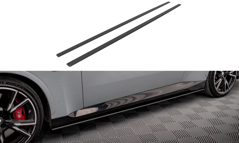 Maxton Street Pro Seitenschweller Ansatz für BMW 2 Coupe M-Paket / M240i G42