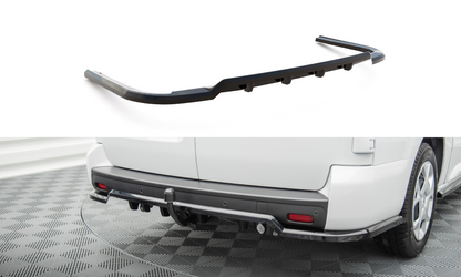 Maxton Mittlerer Diffusor Heck Ansatz DTM Look für Citroen Jumpy L3 Mk3 schwarz Hochglanz