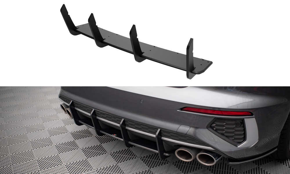 Maxton Street Pro Heckschürze für Audi S3 Limousine 8Y