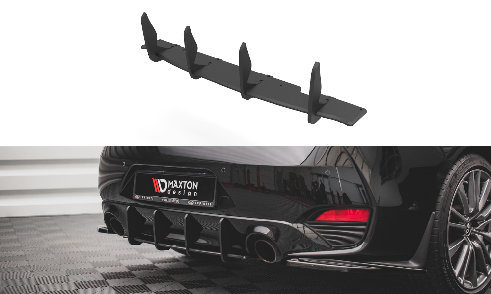 Maxton Street Pro Heckschürze für Infiniti Q60 S Mk2