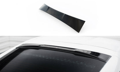 Maxton Heckscheiben Spoiler für Chevrolet Corvette C7 schwarz Hochglanz