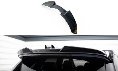 Maxton Spoiler CAP für 3D Land Rover Range Rover Evoque HSE Dynamic Mk1 Facelift schwarz Hochglanz