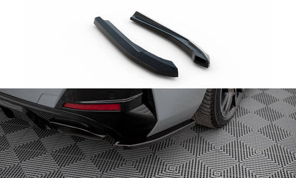 Maxton Heck Ansatz Flaps Diffusor V.1 für BMW M440i Gran Coupe G26 schwarz Hochglanz