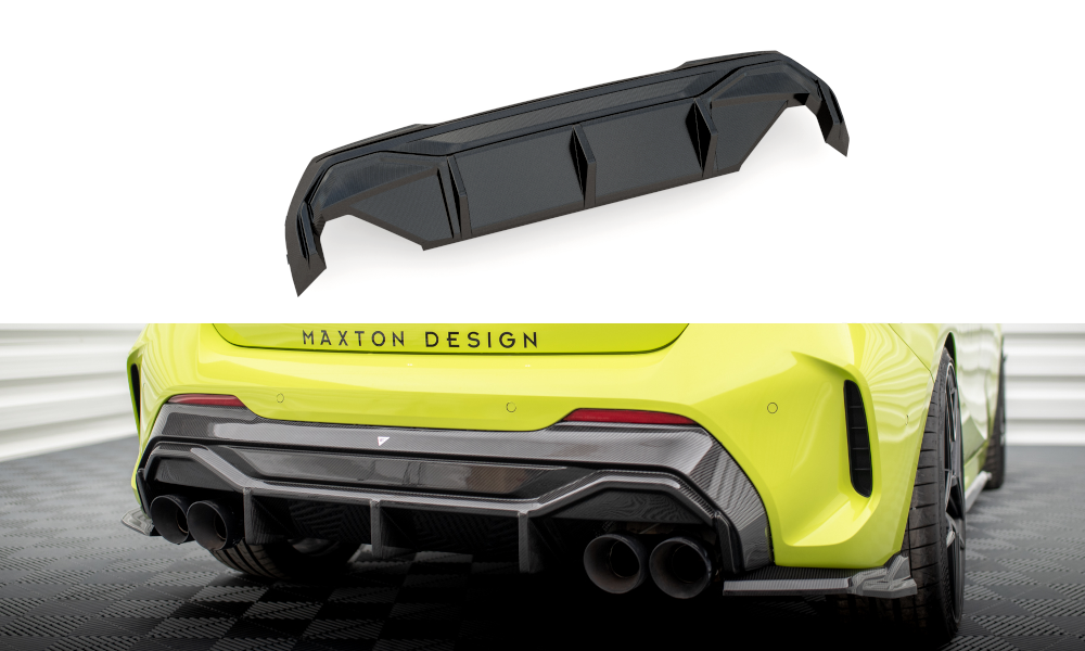 Maxton Carbon Fiber Diffusor Heck Ansatz V.1 für BMW 1er F40 M-Paket/ M135i