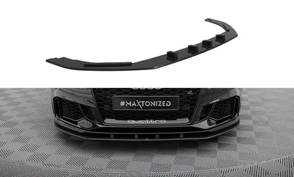 Maxton Street Pro Front Ansatz für für Audi RS3 Limousine 8V Facelift