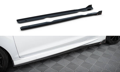 Maxton Seitenschweller Ansatz für V.4 + Flaps Ford Fiesta ST / ST-Line Mk7