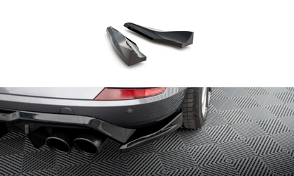 Maxton Heck Ansatz Flaps Diffusor V.4 für Cupra Formentor Mk1 schwarz Hochglanz