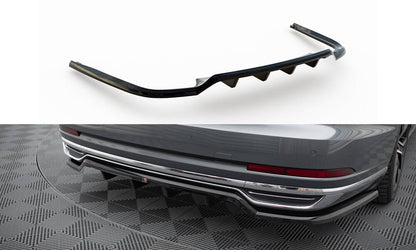 Maxton Mittlerer Diffusor Heck Ansatz DTM Look für Audi A8 D5 schwarz Hochglanz