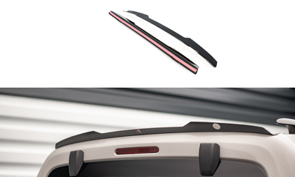 Maxton Spoiler CAP für Citroen Berlingo Mk3 schwarz Hochglanz