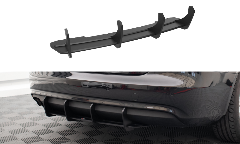Maxton Street Pro Heckschürze für Audi A4 B8 Facelift