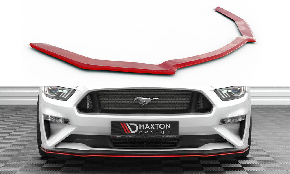 Maxton Front Ansatz V.2 für Ford Mustang Mk6 Facelift