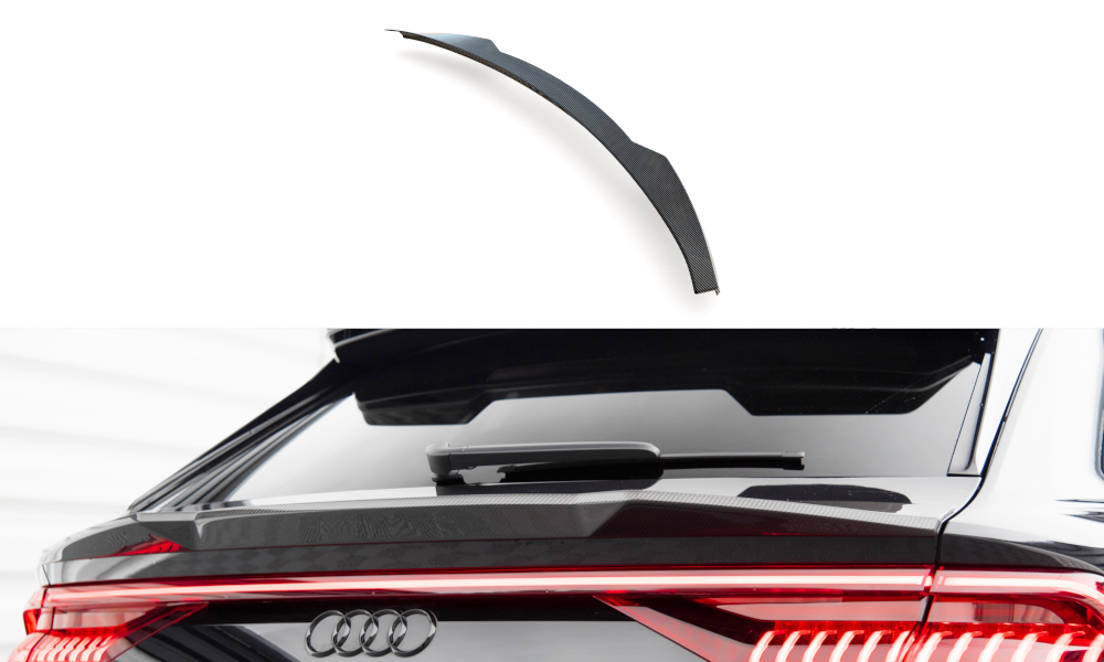 Maxton Carbon Fiber Heckklappenspoiler (Niedriger) Audi RSQ8 / SQ8 / Q8 S-Line Mk1