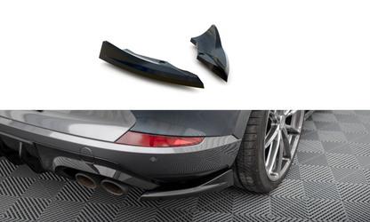 Maxton Heck Ansatz Flaps Diffusor V.3 für Cupra Formentor Mk1 schwarz Hochglanz