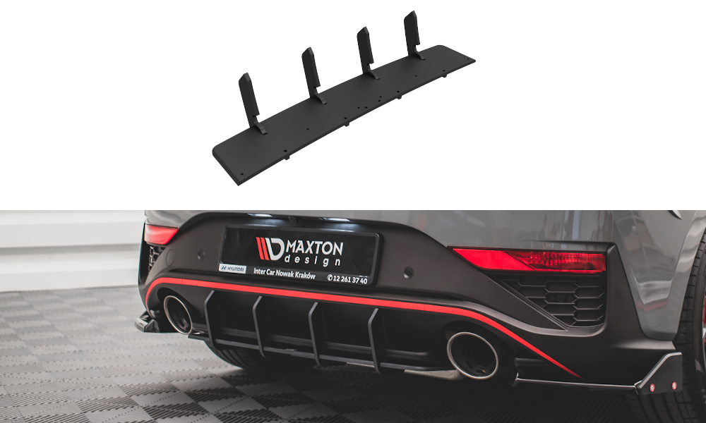 Maxton Street Pro Heckschürze für Hyundai I30 N Hatchback Mk3 Facelift