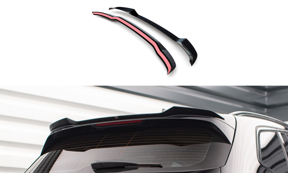 Maxton Spoiler CAP für BMW X3 G01 schwarz Hochglanz