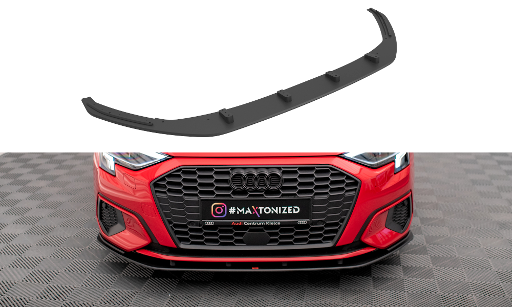 Maxton Street Pro Front Ansatz für für Audi A3 8Y