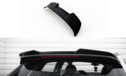 Maxton Spoiler CAP für 3D Audi S3 / A3 S-Line Sportback / Hatchack 8V schwarz Hochglanz