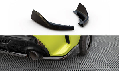 Maxton Heck Ansatz Flaps Diffusor V.1 für2 BMW 1er M-Paket / M135i F40 schwarz Hochglanz