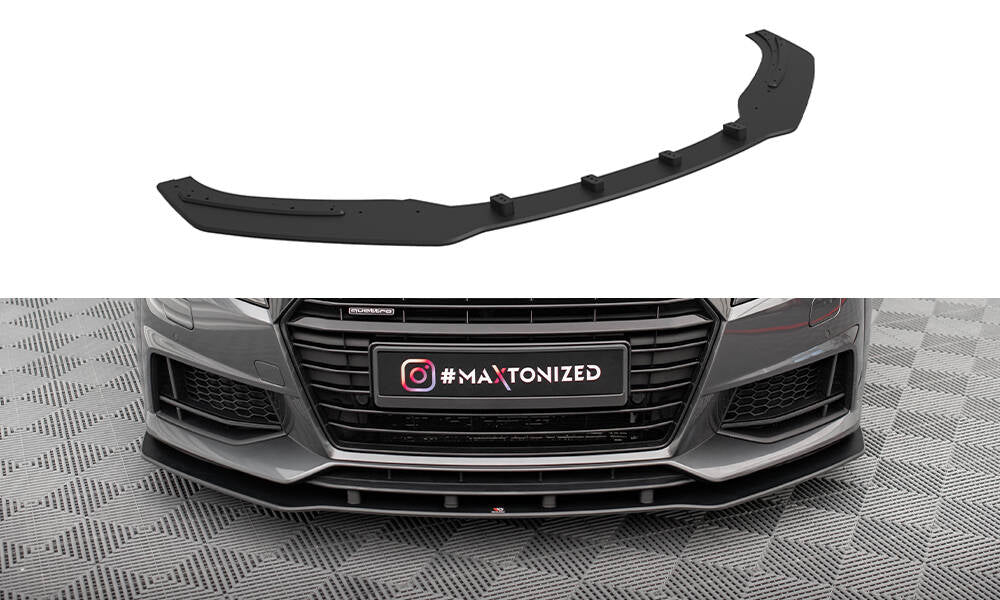 Maxton Street Pro Front Ansatz für für Audi TT S / S-Line 8S
